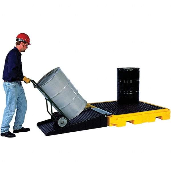 UltraTech - Ramps for Spill Containment Height (Inch): 8-51/64 Length (Inch): 55-1/2 - Strong Tooling