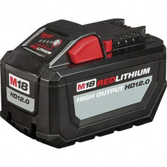 Milwaukee Tool - 18 Volt Lithium-Ion Power Tool Battery - 12 Ahr Capacity - Strong Tooling