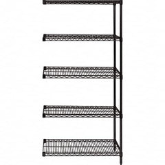 Quantum Storage - 72" Wide, 86 High, Open Shelving Accessory/Component - Use with #1630 Built-In Combination Lock - Strong Tooling