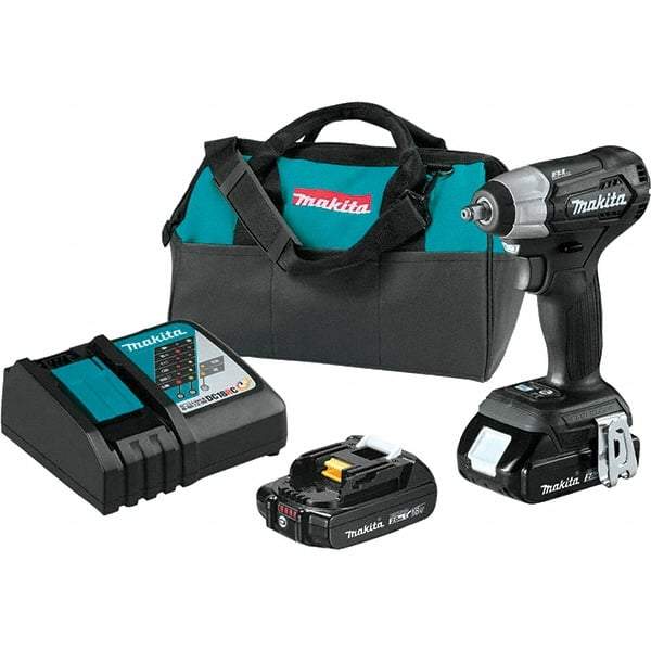 Makita - Cordless Impact Wrenches & Ratchets Voltage: 18.0 Drive Size (Inch): 3/8 - Strong Tooling