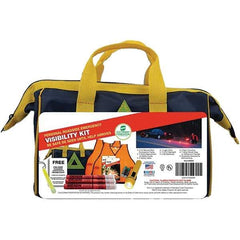 PRO-SAFE - Highway Safety Kits Type: Emergency Roadside Kit Number of Pieces: 14 - Strong Tooling