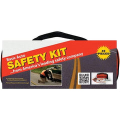 PRO-SAFE - Highway Safety Kits Type: Emergency Roadside Kit Number of Pieces: 49 - Strong Tooling