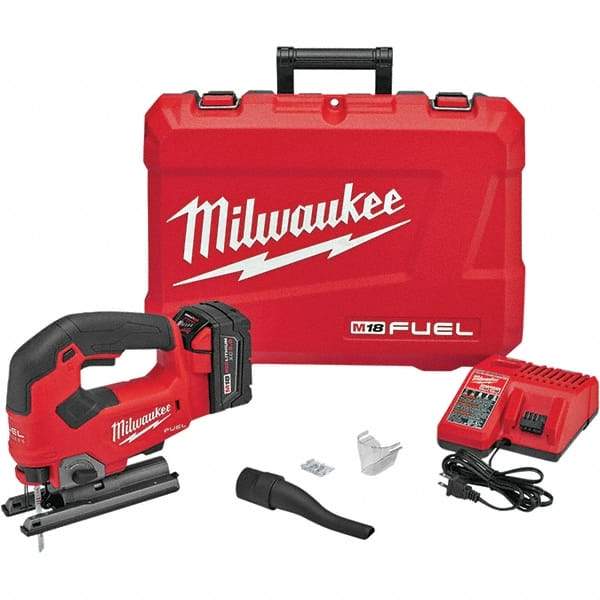 Milwaukee Tool - Cordless Jigsaws Voltage: 18 Strokes per Minute: 0-3500 - Strong Tooling