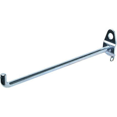 NMC - 6" Long Pegboard Hook - 6" Projection, 90° Bend, Steel - Strong Tooling