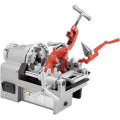 Ridgid - Pipe Threading Machines Maximum Pipe Size Capacity (mm): 37.00 Maximum Pipe Size Capacity (Inch): 1-1/2 - Strong Tooling