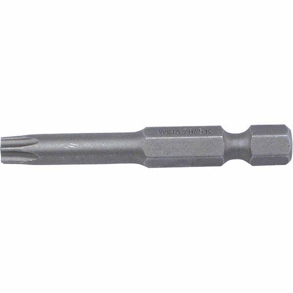 Wiha - T20 Power Bit - 1/4" Drive, 2" OAL - Strong Tooling