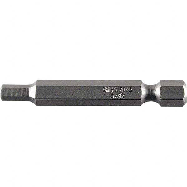 Wiha - 0.14" Power Bit - 1/4" Drive, 2" OAL - Strong Tooling