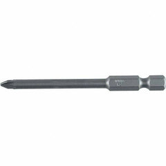 Wiha - PZ.0 Power Bit - 1/4" Drive, 2-3/4" OAL - Strong Tooling