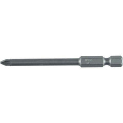 Wiha - PZ.2 Power Bit - 1/4" Drive, 2-3/4" OAL - Strong Tooling