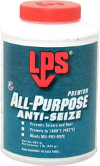 LPS - 1 Lb Can General Purpose Anti-Seize Lubricant - Molybdenum Disulfide, -65 to 1,800°F, Blue/Gray, Water Resistant - Strong Tooling