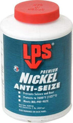 LPS - 1 Lb Can Extreme Temperature Anti-Seize Lubricant - Nickel, -65 to 2,600°F, Silver Gray, Water Resistant - Strong Tooling