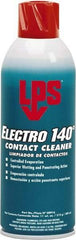 LPS - 11 Ounce Bottle Contact Cleaner - 144°F Flash Point, 15.14 kV Dielectric Strength, Flammable, Plastic Safe - Strong Tooling