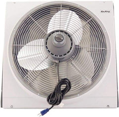 Air King - 20" Blade, 3,560 Max CFM, Window Fan - 1.8/3.2 Amps, 110 Volts, 3 Speed - Strong Tooling