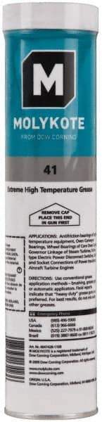 Dow Corning - 14.1 oz Cartridge Lithium High Temperature Grease - Black, High Temperature, 550°F Max Temp, NLGIG 2, - Strong Tooling