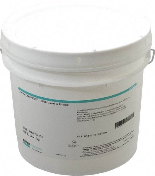 Dow Corning - 8 Lb Can Silicone General Purpose Grease - Translucent White/Gray, NLGIG 2, - Strong Tooling