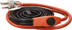 EasyHeat - 6' Long, Preassembled, Fixed Length, Fixed Wattage, Protection Heat Cable - 120 Input Volts, 42 Watts - Strong Tooling