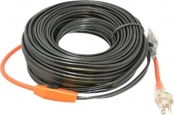 EasyHeat - 80' Long, Preassembled, Fixed Length, Fixed Wattage, Protection Heat Cable - 120 Input Volts, 560 Watts - Strong Tooling