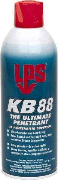 LPS - 16 oz Aerosol Penetrant - Bright Red, Food Grade - Strong Tooling