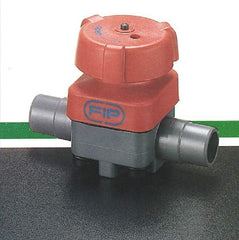 Simtech - 2" Pipe, 150 Max psi, Diaphragm Valve - Spigot End Connection, PVC, EPDM Seal - Strong Tooling