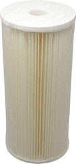 Pentair - 4-1/2" OD, 5µ, Cellulose Polyester Pleated Cartridge Filter - 9-3/4" Long, Reduces Sediments - Strong Tooling