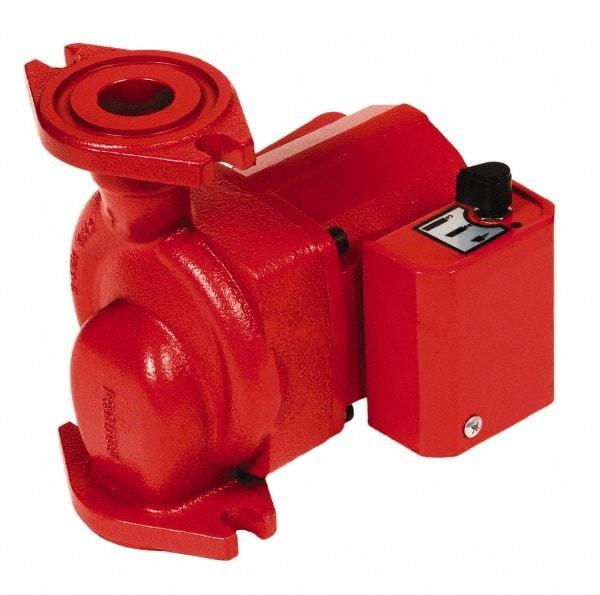 Bell & Gossett - 0.068 hp, 1 Phase, Cast Iron Housing, Noryl Impeller, Inline Circulator Pump - 115/230V Volt, 60 Hz Hz, 125 Max psi, 120V Motor - Strong Tooling