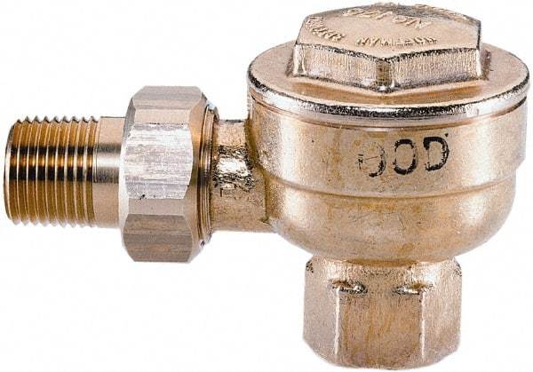 Hoffman Speciality - 2 Port, 1/2" Pipe, Stainless Steel Thermostatic Steam Trap - 25 Max psi - Strong Tooling