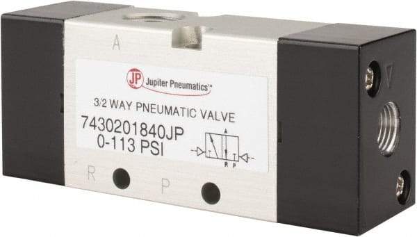 PRO-SOURCE - Specialty Air Valves Valve Type: 3-Way, 2 Position NC Actuator Type: Pneumatic Double Acting - Strong Tooling