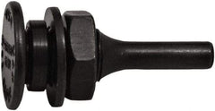 Tanis - 5/8" Arbor Hole to 1/4" Shank Diam Drive Arbor - For 3" Small Diam Wheel Brushes - Strong Tooling