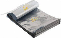 Value Collection - 12" Long x 8" Wide, 3 mil Thick, Clear Metalized Static Shield Bag - Metal-In - Strong Tooling