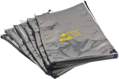 Value Collection - 10" Long x 6" Wide, 3 mil Thick, Clear Metalized Static Shield Bag - Metal-In - Strong Tooling