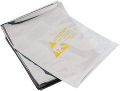 Value Collection - 6" Long x 4" Wide, 3 mil Thick, Clear Metalized Static Shield Bag - Metal-In - Strong Tooling