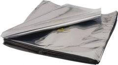 Value Collection - 18" Long x 18" Wide, 3 mil Thick, Clear Metalized Static Shield Bag - Metal-In - Strong Tooling