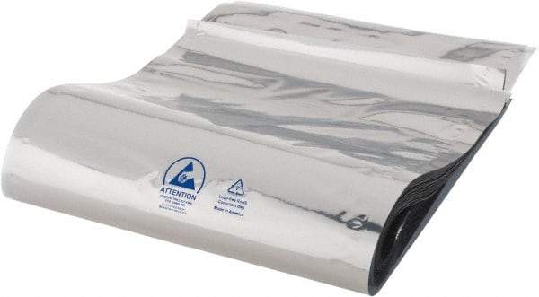 Value Collection - 24" Long x 10" Wide, 3 mil Thick, Clear Metalized Static Shield Bag - Metal-In - Strong Tooling