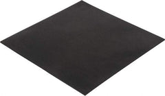 Made in USA - 12" Long, 12" Wide, Buna-N Rubber Foam Sheet - 35 to 45 Durometer, Black, -20 to 170°F, 800 psi Tensile Strength, Stock Length - Strong Tooling