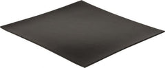 Made in USA - 12" Long, 12" Wide, Buna-N Rubber Foam Sheet - 50 to 60 Durometer, Black, -20 to 170°F, 900 psi Tensile Strength, Stock Length - Strong Tooling