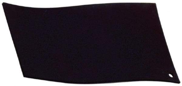 Made in USA - 12" Long, 36" Wide, 0.093" Thick, Neoprene Rubber Foam Sheet - 50 to 60 Durometer, Black, -20 to 220°F, 900 psi Tensile Strength, Cut-to-Length - Strong Tooling