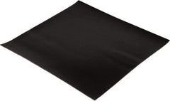 Made in USA - 12" Long, 12" Wide, Polyester-Reinforced Neoprene Rubber Foam Sheet - 65 to 75 Durometer, Black, -20 to 180°F, 1,000 psi Tensile Strength, Stock Length - Strong Tooling