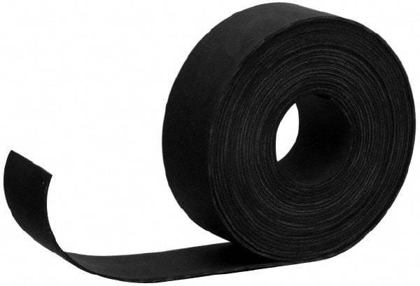 Made in USA - 1/4" Thick x 36" Wide Black Neoprene Rubber Roll - Cut to Length, Plain Back, 40 Shore A Durometer, 1,000 psi Tensile Strength, -20°F to 170°F - Strong Tooling