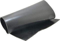 Made in USA - 24" Long, 12" Wide, Polyester-Reinforced Neoprene Rubber Foam Sheet - 50 to 60 Durometer, Black, -20 to 180°F, 1,000 psi Tensile Strength, Stock Length - Strong Tooling