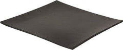 Made in USA - 12" Long, 12" Wide, Neoprene Spring Blend Rubber Foam Sheet - 65 to 75 Durometer, Black, -20 to 170°F, 1,000 psi Tensile Strength, Stock Length - Strong Tooling