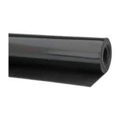 Made in USA - 36" Wide, Vinyl Rubber Foam Sheet - 60 to 70 Durometer, Black, 20 to 160°F, 1,000 psi Tensile Strength, Cut-to-Length - Strong Tooling