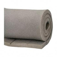 Made in USA - 54" Wide, Pyrell Polyurethane Foam Rubber Foam Sheet - Gray, -40 to 225°F, Plain Backing, Cut-to-Length - Strong Tooling