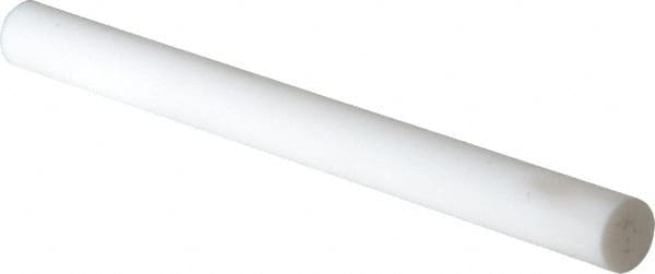 Value Collection - 1/4 Inch Diameter x 3 Inch Long Ceramic Rod - Diameter Value Is Nominal - Strong Tooling