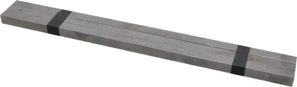 Made in USA - 12" Long x 7/16" High x 7/16" Wide, Over/Undersized Key Stock - 1090/1095 Steel - Strong Tooling