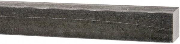 Made in USA - 12" Long x 1" High x 1" Wide, Over/Undersized Key Stock - 1090/1095 Steel - Strong Tooling