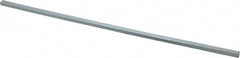 Made in USA - 12" Long, Zinc-Plated Step Key Stock for Gears - C1018 Steel - Strong Tooling