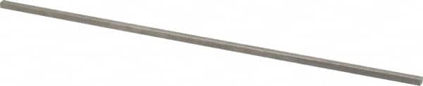 Made in USA - 12" Long x 3/16" High x 3/16" Wide, Undersized Key Stock - 18-8 Stainless Steel - Strong Tooling