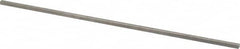 Made in USA - 12" Long x 3/16" High x 3/16" Wide, Undersized Key Stock - 18-8 Stainless Steel - Strong Tooling