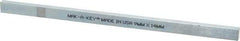 Value Collection - 12" Long, Zinc-Plated Oversized Key Stock - C1045 Steel - Strong Tooling