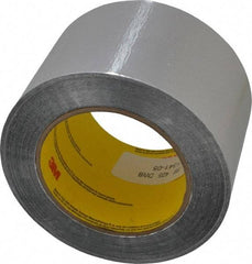 3M - 3" x 55m Silver Foil Tape - 4.6 mil, Acrylic Adhesive, Aluminum Foil Backing, 30 Lb/ln Tensile Strength, -65.2°F to 300°F, Series 425 - Strong Tooling